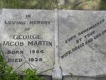 MARTIN George Jacob 1884-1938