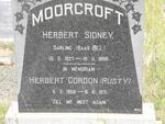 MOORCROFT Herbert Sidney 1927-1968 :: MOORCROFT Herbert Gordon 1958-1971