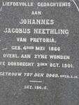 NEETHLING Johannes Jacobus 1866-1901