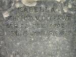 MERWE Isabella Johanna, v.d. 1902-1929