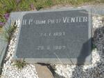 VENTER H.P. 1897-1987