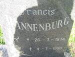 WANNENBURG Francis 1974-1990