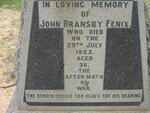FENIX John Bransby -1922