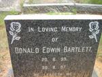 BARTLETT Donald Edwin 1933-1997