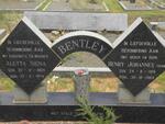 BENTLEY Henry Johannes 1919-1984 & Aletta Siena 1924-1974