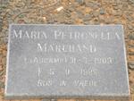 MARCHAND Maria Petronella nee AUCAMP 1908-1989
