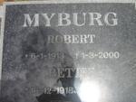 MYBURG Robert 1913-2000 & Bettie 1918-