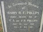 PHILLIPS H.F. 1899-1951