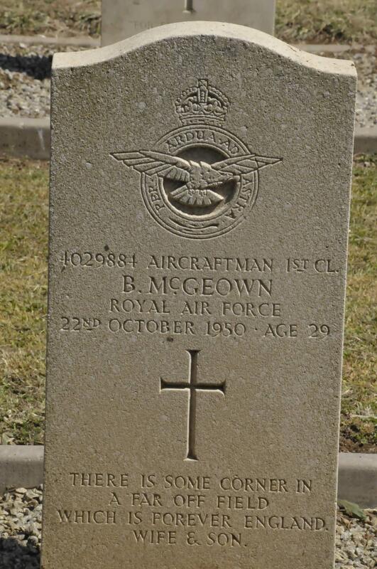 McGEOWN B. -1950
