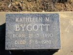 BYGOTT Kathleen M. 1890-1983