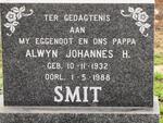 SMIT Alwyn Johannes H. 1932-1988