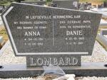 LOMBARD Danie 1905-1997 & Anna 1911-1992