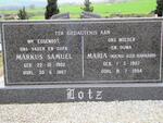 LOTZ Markus Samuel 1902-1987 & Maria BARNARD 1907-1994