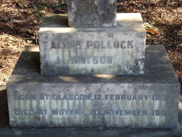 WATSON Alexander Pollock 1838-1892