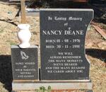 DEANE Nancy 1976-1991