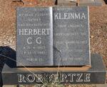 ROBERTZE Herbert C.G. 1903-1983 & Kleinma 1905-1989