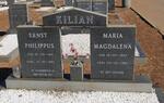 KILIAN Ernst Philippus 1891-1982 & Maria Magdalena 1893-1982