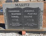 MARITZ Gerhardus Martinus Samuel 1919-1978 & Johanna Martina Regina 1921-1988
