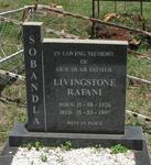 SOBANDLA Livingstone Rafani 1926-1997