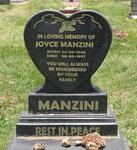 MANZINI Joyce 1940-1997