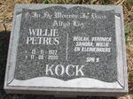 KOCK Willie Petrus 1927-2000