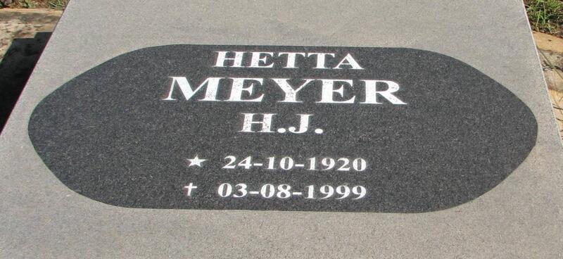 MEYER H.J. 1920-1990