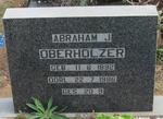 OBERHOLZER Abraham J. 1892-1986