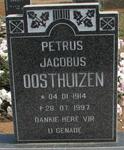 OOSTHUIZEN Petrus Jacobus 1914-1997