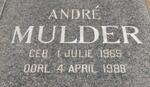 MULDER Andre 1965-1988