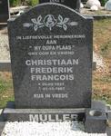 MULLER Christiaan Frederik Francois 1931-1987
