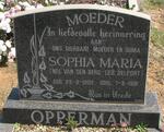OPPERMAN Sophia Maria voorheen van der BERG nee DELPORT 1900-1991