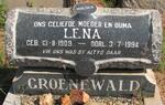 GROENEWALD Lena 1909-1994