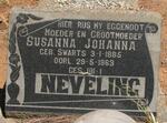 NEVELING Susanna Johanna nee SWARTS 1885-1963