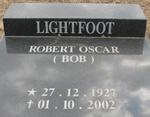LIGHTFOOT Robert Oscar 1927-2002