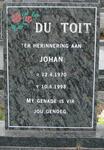 TOIT Johan, du 1970-1998