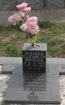 KRUGER Juliana Elizabeth 1963-1991