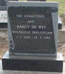 WET Nancy, de 1905-1983