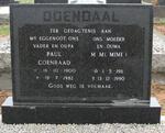 ODENDAAL Paul Coenraad 1900-1982 & M.M. 1911-1990