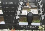 ODENDAAL Gideon H. 1911-1988