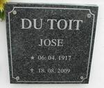 TOIT Jose, du 1917-2009