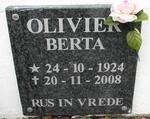 OLIVIER Berta 1924-2008