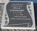 STEENKAMP Willa 1935-2008