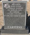 CARSTENS H.J. 1940-1997