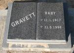 GRAVETT Baby 1917-1998