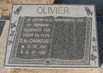 OLIVIER D.A. 1927-1998