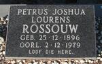 ROSSOUW Petrus Joshua Lourens 1896-1979