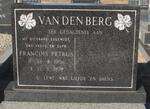 BERG Francois Petrus, van den 1906-1979