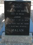 MALAN Jannie 1957-1976