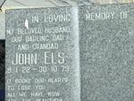 ELS John 1922-1979