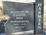 HARMSEN Anna nee ENGELBRECHT 1924-2005